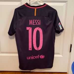 Messi 2016/2017 Barcelona Away Jersey